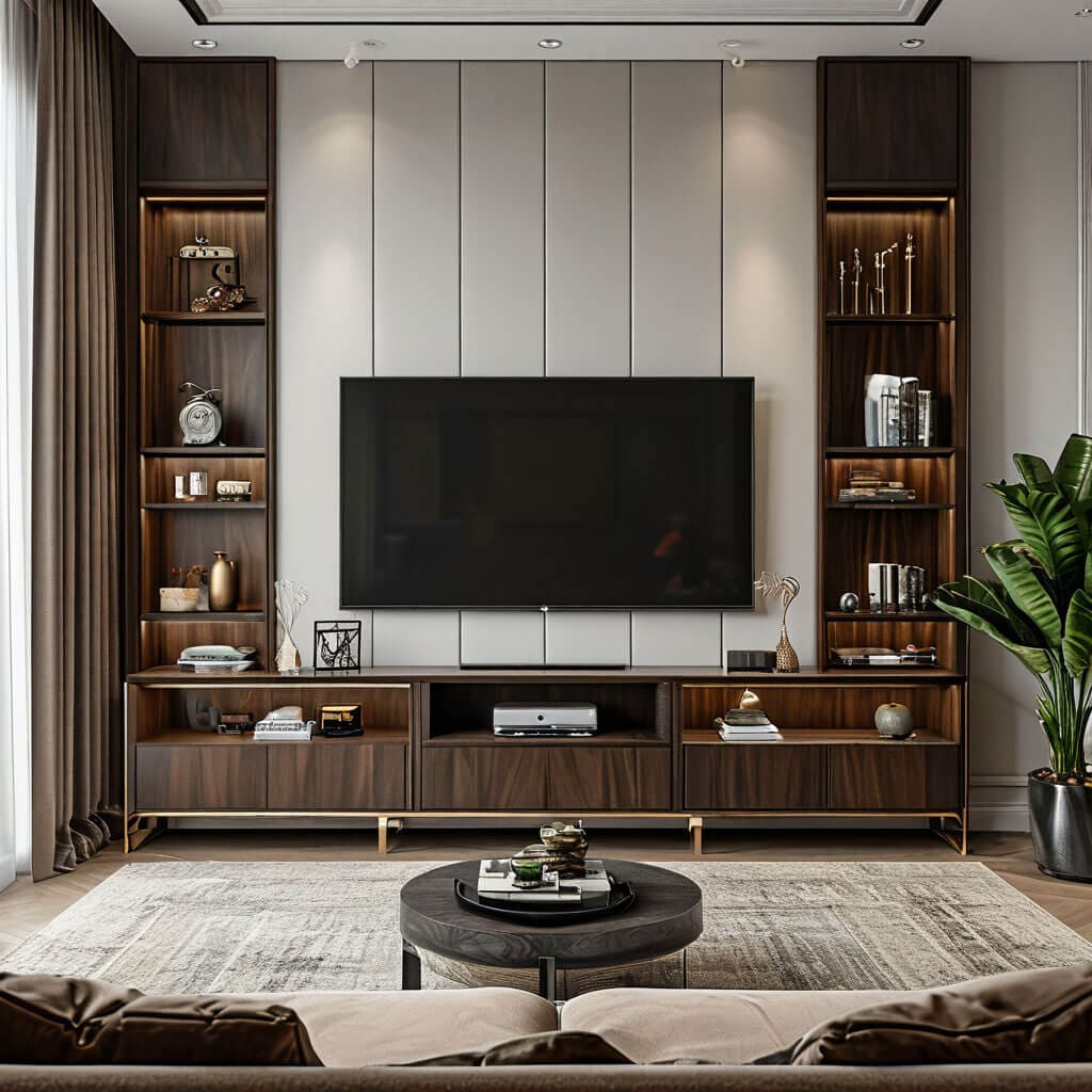 Moderns TV skapis